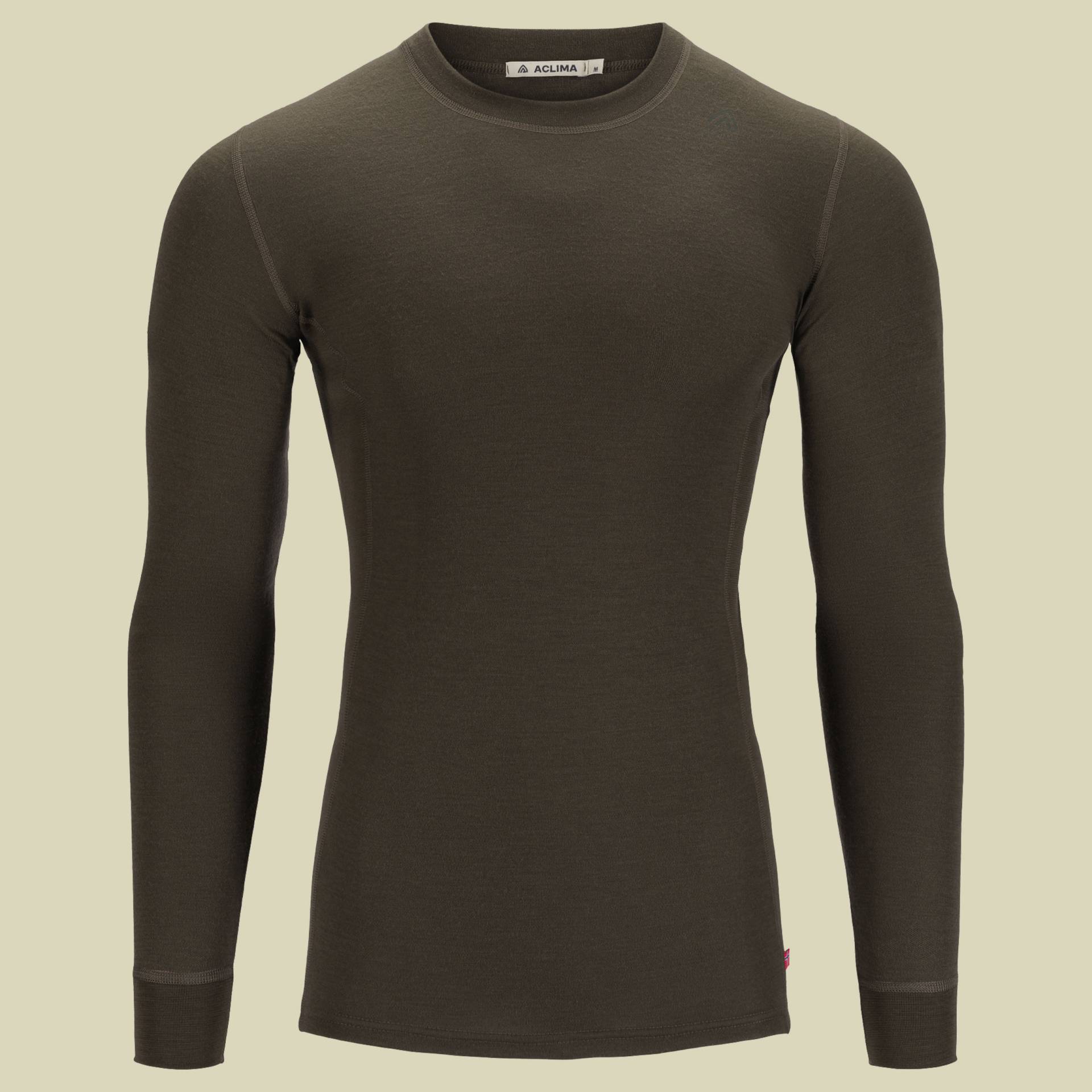 WarmWool Crew Neck Man braun M - tarmac WarmWool Crew Neck Man braun M - tarmac von aclima