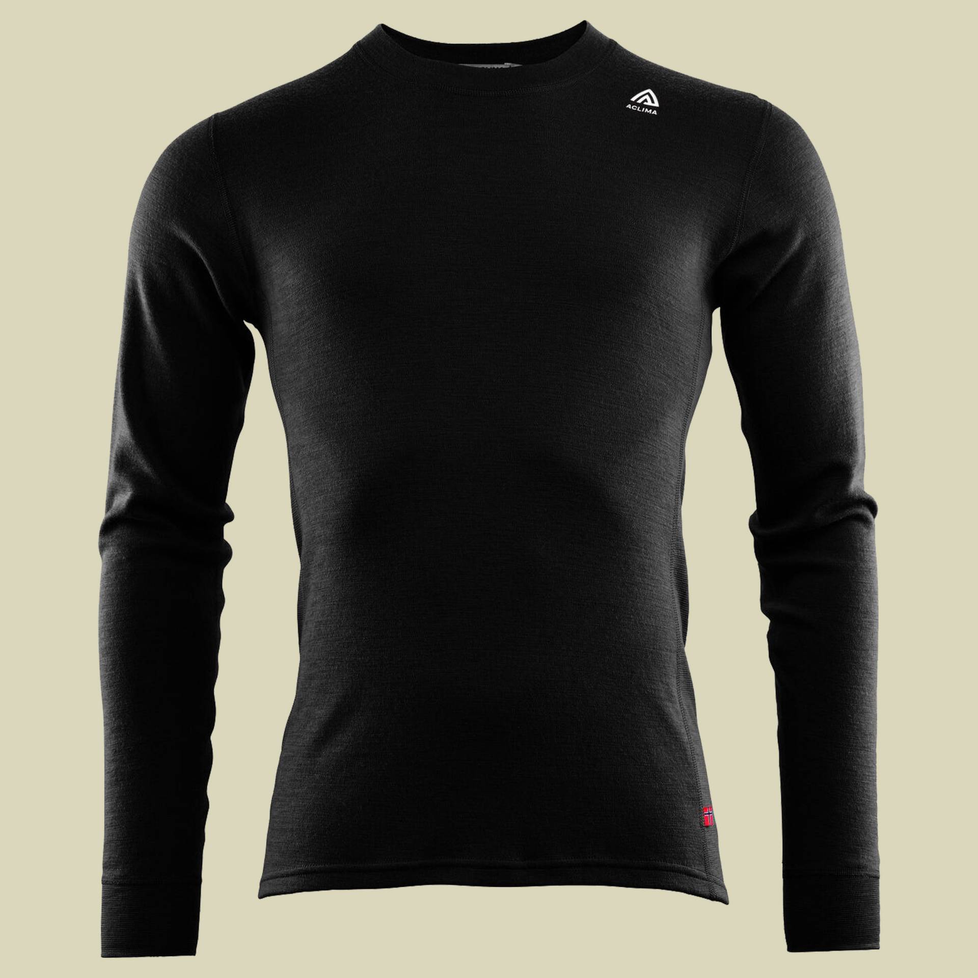 WarmWool Crew Neck Man jet black XXXL WarmWool Crew Neck Man jet black XXXL von aclima