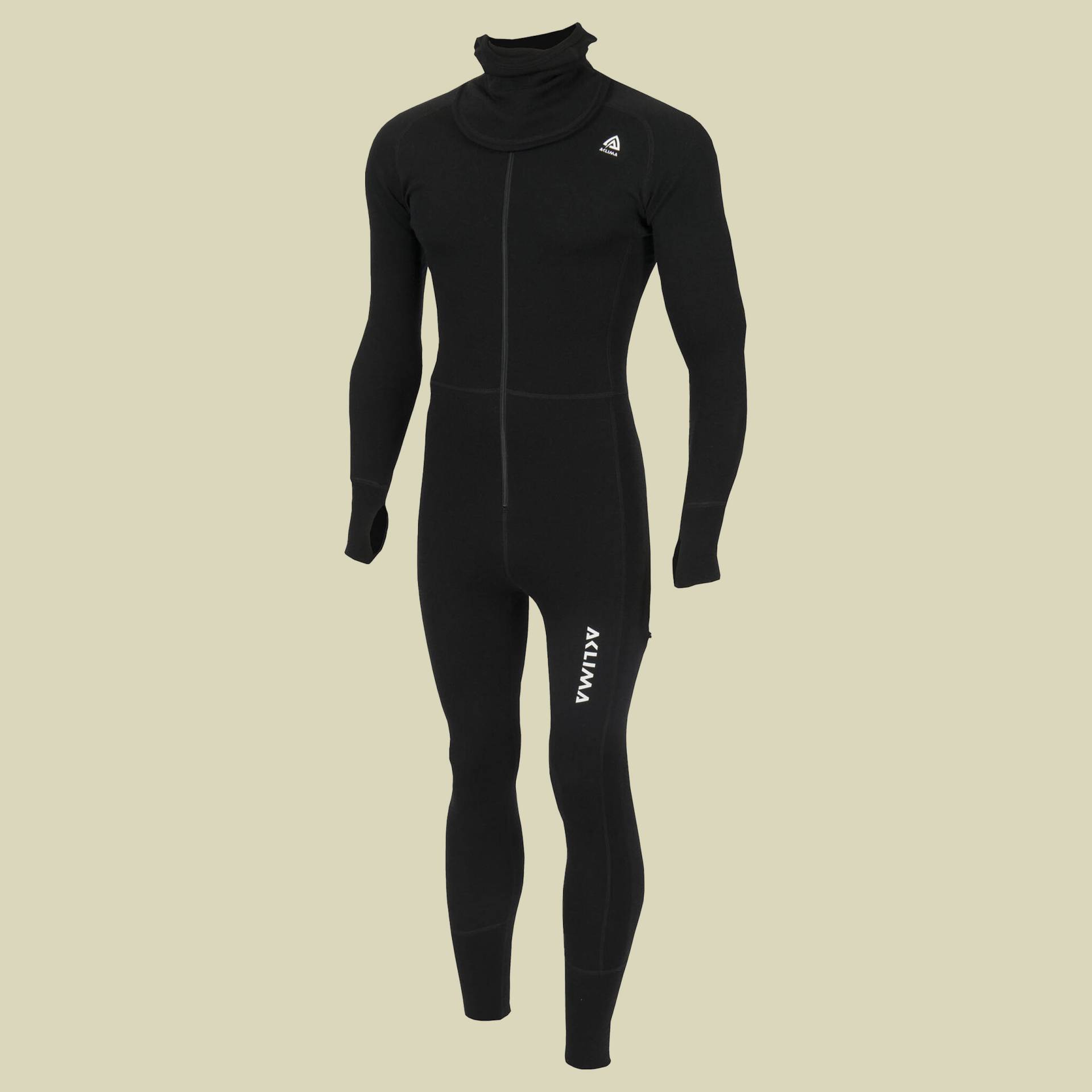 WarmWool Overall w.Hood Man M schwarz - jet black WarmWool Overall w.Hood Man M schwarz - jet black von aclima