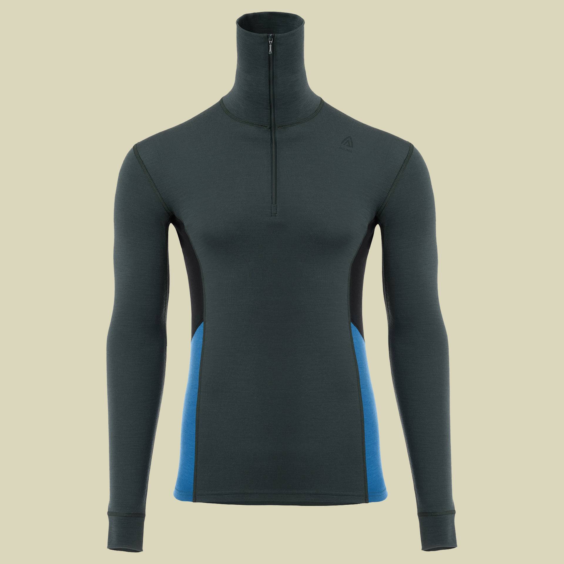 WarmWool Polo Men Größe S Farbe green gables/corsair/jet black WarmWool Polo Men Größe S Farbe green gables/corsair/jet black von aclima
