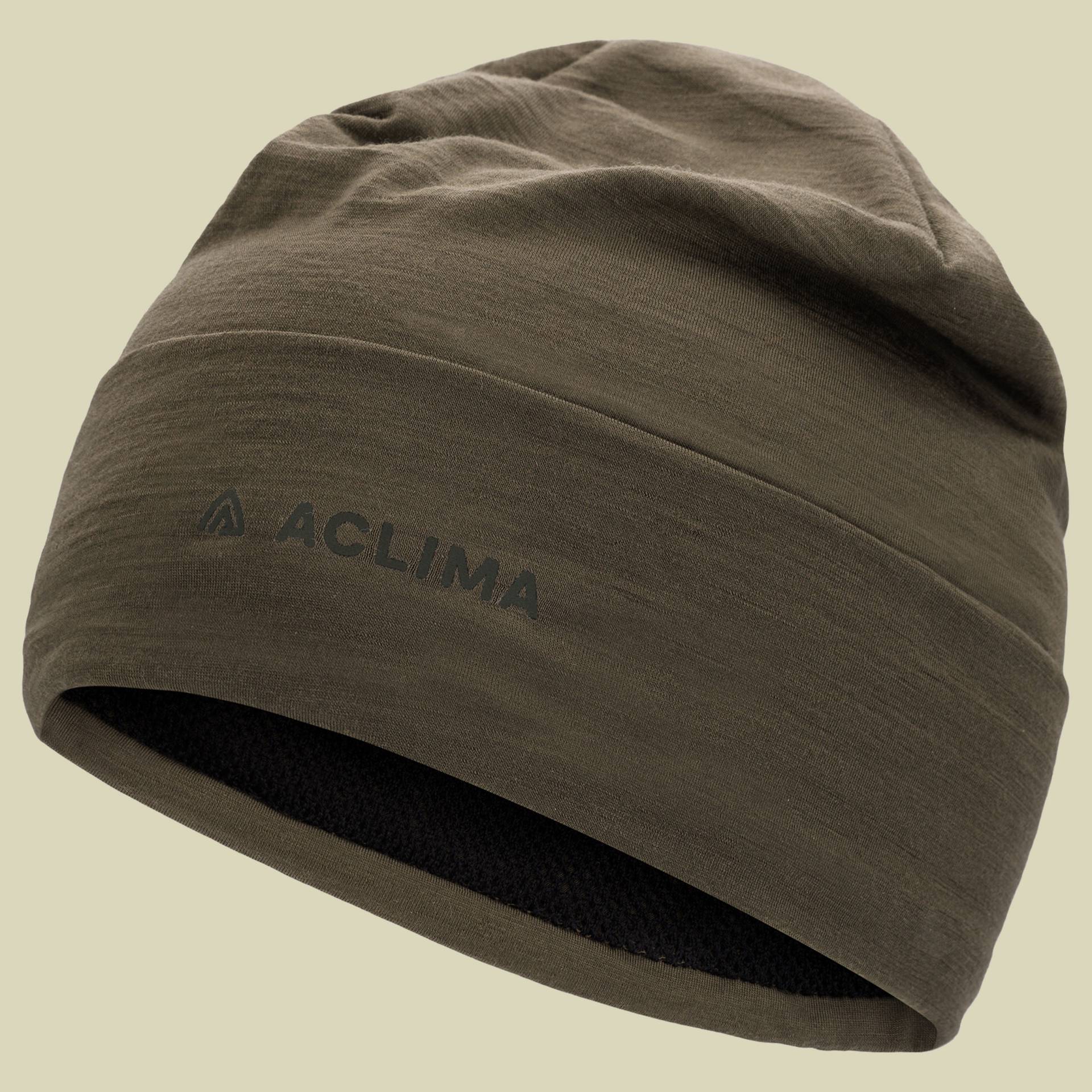WoolNet Light Beanie L/XL braun - tarmac WoolNet Light Beanie L/XL braun - tarmac von aclima