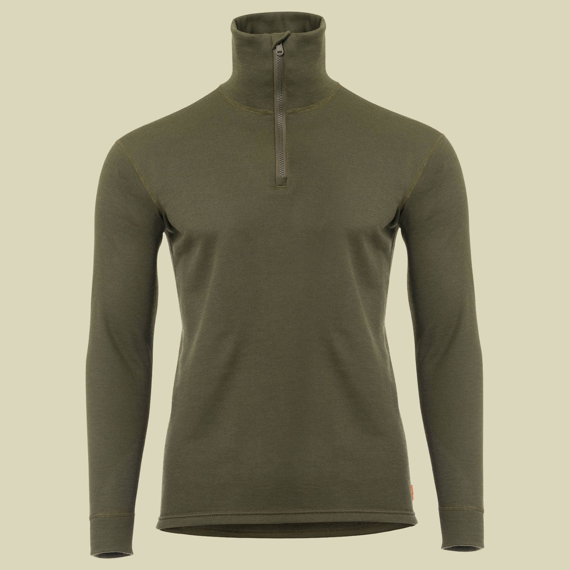 WoolTerry Polo Man Größe L  Farbe olive night von aclima