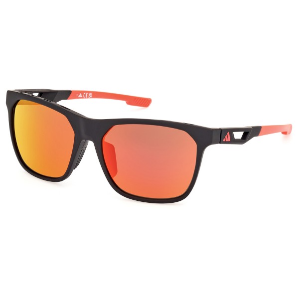 adidas eyewear - SP0091 Mirror Cat. 3 - Fahrradbrille Gr 55 mm bunt von adidas Eyewear