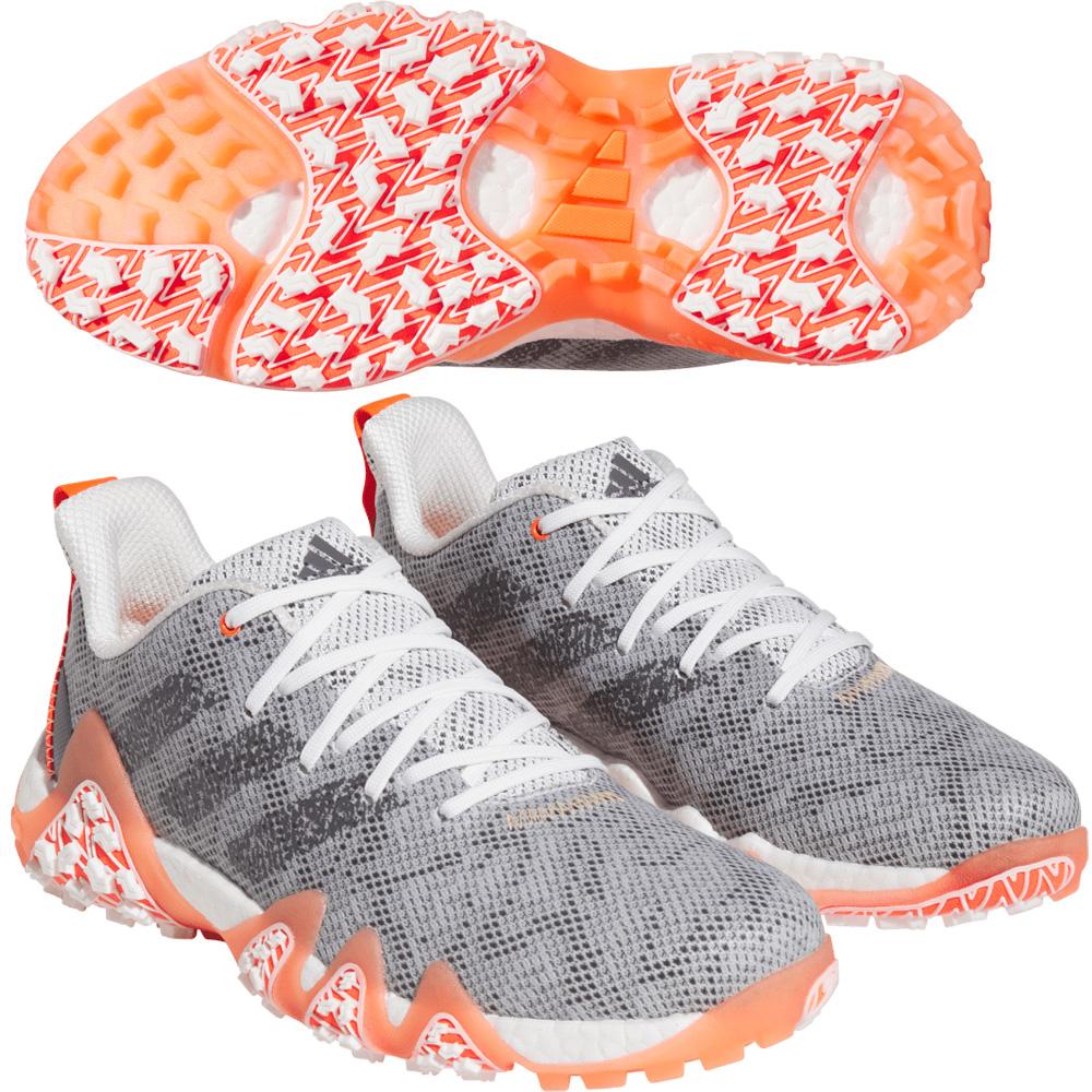 'adidas Golf CodeChaos 22 Herren Golfschuh grau/orange' von adidas Golf