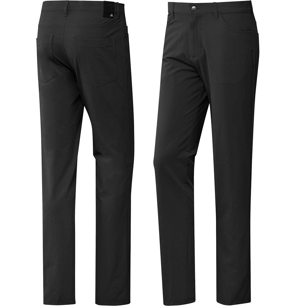 'adidas Golf Go-To 5 Pocket Herrenhose schwarz' von adidas Golf