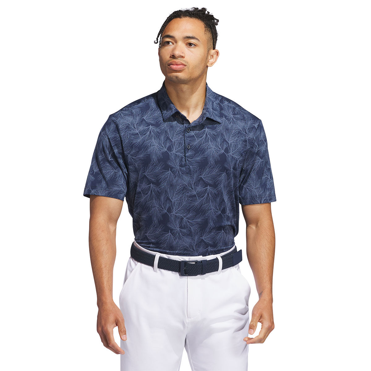 adidas Golf Ultimate365 Mesh Print Golf Polo Shirt, Mens, Collegiate navy/preloved ink, Small | American Golf adidas Golf Ultimate365 Mesh Print Golf Polo Shirt, Mens, Collegiate navy/preloved ink, Small | American Golf von Adidas Golf