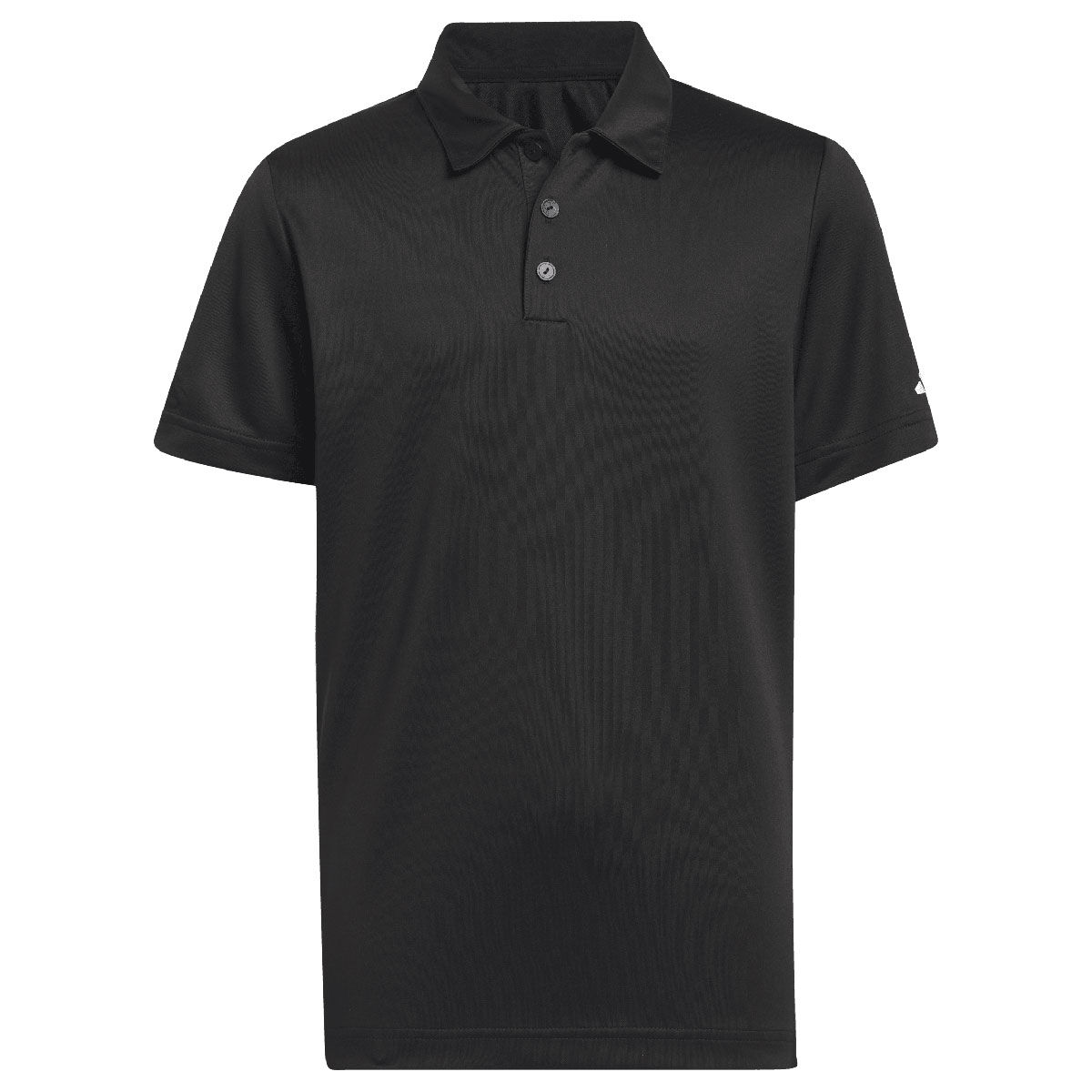 adidas Junior Performance Golf Polo Shirt, Unisex, Black, 11-12 years | American Golf von adidas Golf