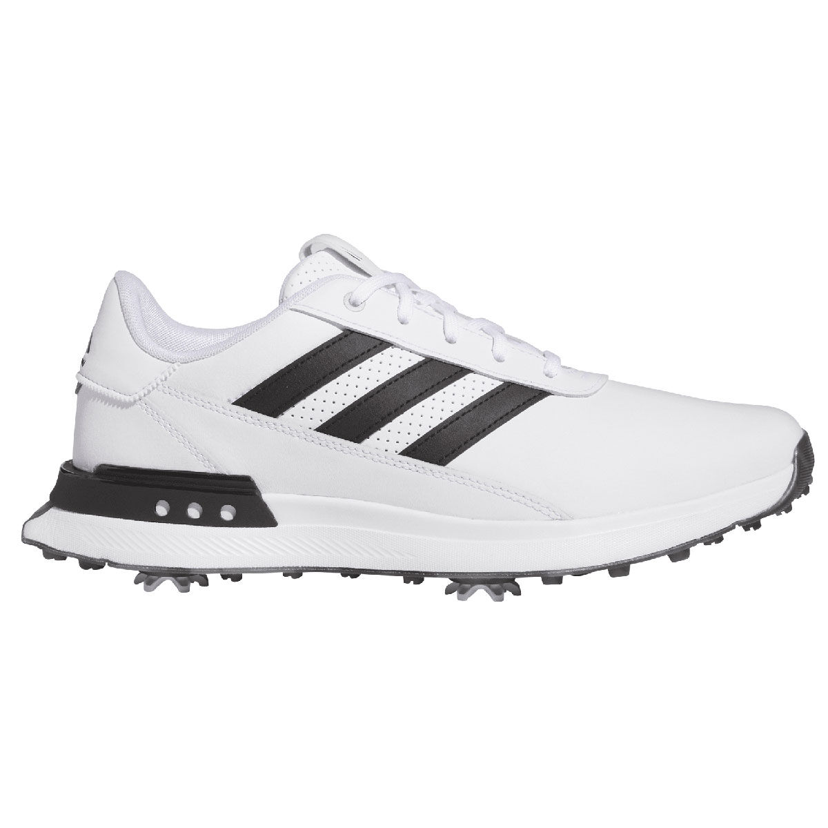 adidas Men's S2G Leather Spiked Golf Shoes, Mens, White/black/silver, 9, Regular | American Golf von adidas Golf