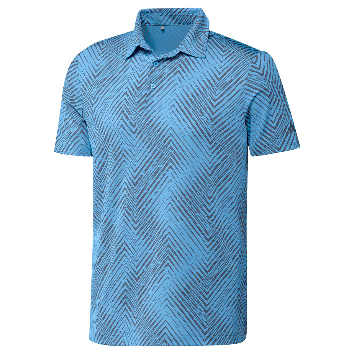 adidas Men's Ultimate365 All-Over Print Golf Polo Shirt, Mens, Semi blue burst/preloved ink, Xl | American Golf von adidas Golf