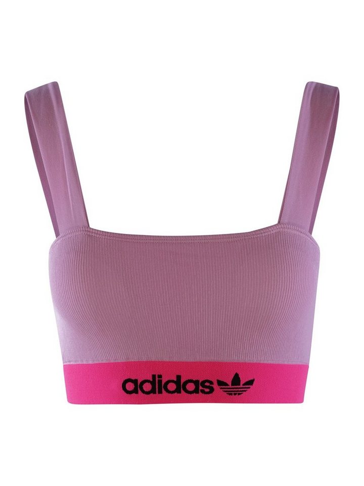 adidas Originals Bustier Bralette Logo Rib bh bra-lette bustier von adidas Originals