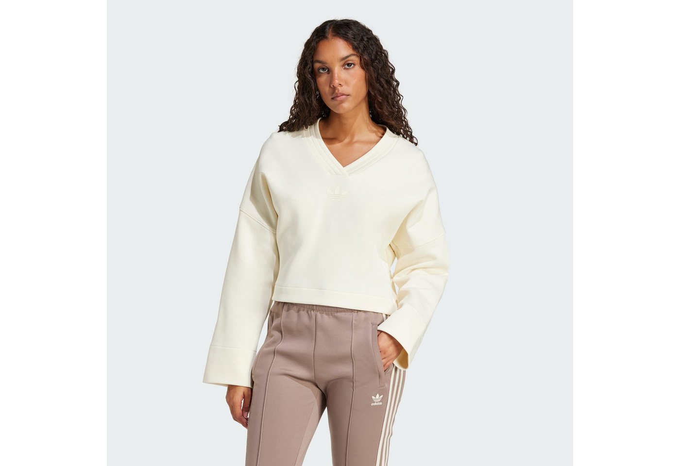 adidas Originals Jogginganzug DEEP V-NECK SWEATSHIRT adidas Originals Jogginganzug DEEP V-NECK SWEATSHIRT von adidas Originals