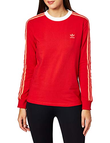 adidas Originals Longsleeve Damen 3 STR LS Tee ED7498 Rot, Size:34 adidas Originals Longsleeve Damen 3 STR LS Tee ED7498 Rot, Size:34 von adidas Originals