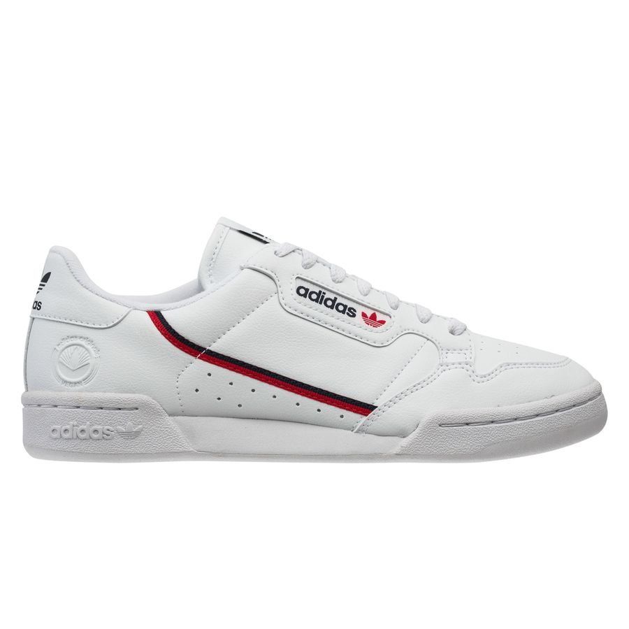 adidas Originals Sneaker Continental 80 Vegan - Weiß/Navy/Rot von adidas Originals