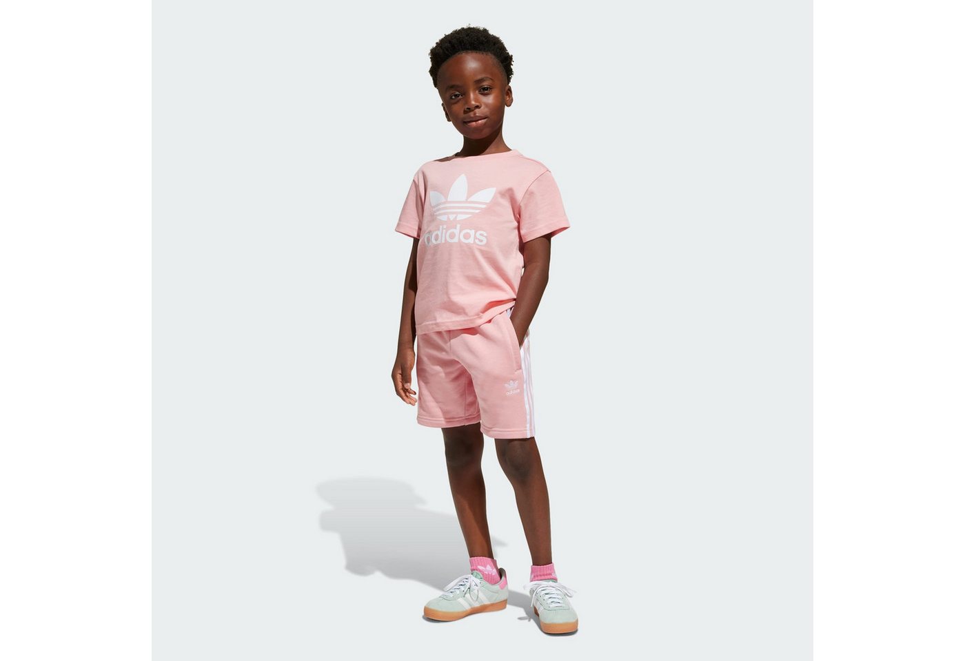 adidas Originals Jogginganzug ADICOLOR SHORTS KIDS T-SHIRT SET von adidas Originals