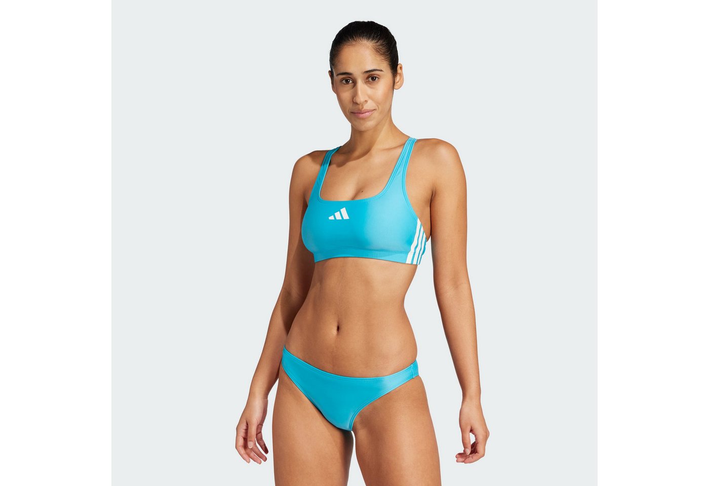 adidas Performance Balconette-Bikini 3-STREIFEN V-BACK BIKINI von adidas Performance