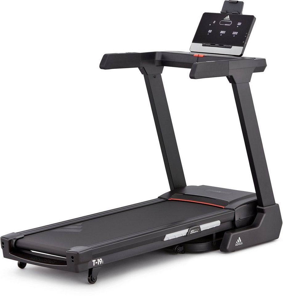 adidas Performance Laufband T-19i (mit LED-Display, klappbar, mit Bluetooth und App-Funktion), bis max. 18 km/h, klappbar adidas Performance Laufband T-19i (mit LED-Display, klappbar, mit Bluetooth und App-Funktion), bis max. 18 km/h, klappbar von adidas Performance