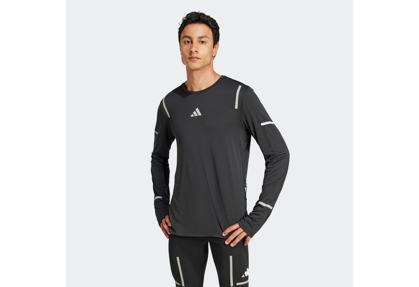 adidas Performance Laufshirt ULT HI VIS LS M adidas Performance Laufshirt ULT HI VIS LS M von adidas Performance