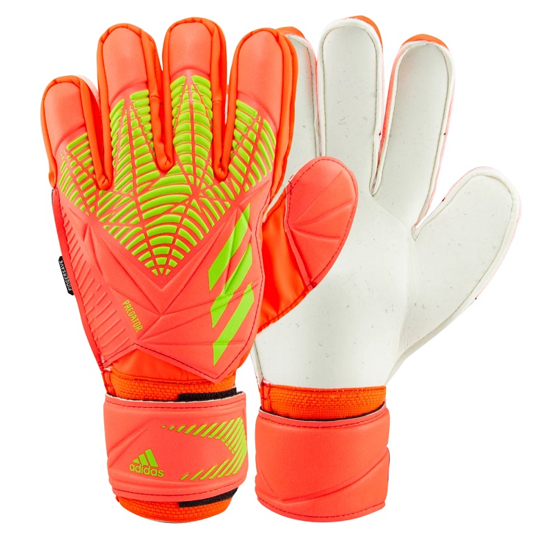 adidas Predator Edge Fingersave Match Torwarthandschuhe - rot von adidas Performance