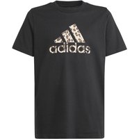 adidas Animal Graphic Freizeitshirt Mädchen 095A - black 140 von adidas Sportswear