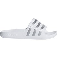 adidas Aqua adilette Badelatschen Kinder 01F7 - ftwwht/silvmt/ftwwht 35 von adidas Sportswear