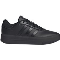 adidas Court Platform Sneaker Damen A0QM - cblack/cblack/ftwwht 44 von adidas Sportswear