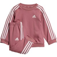 adidas Essentials 3-Streifen Baby-Jogginganzug AFAK - precri/white 80 von adidas Sportswear