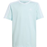 adidas Essentials 3-Streifen Loose Fit Boyfriend T-Shirt Damen AE6R - halmin/white 170 von adidas Sportswear