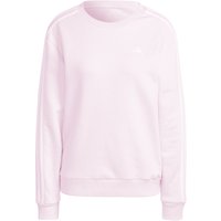 adidas Essentials 3-Streifen Sweatshirt Damen A2JM - clpink/white L von adidas Sportswear