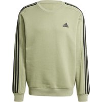 adidas Essentials 3-Streifen Sweatshirt Herren A98F - tengrn M von adidas Sportswear