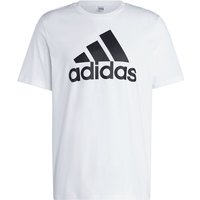 adidas Essentials Big Logo Freizeitshirt Herren IC9349 - white XL von adidas Sportswear