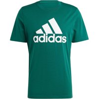 adidas Essentials Big Logo Freizeitshirt Herren 024A - cgreen S von adidas Sportswear