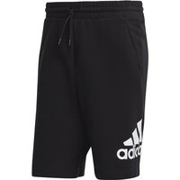 adidas Essentials Big Logo French Terry Freizeit Shorts Herren 095A - black XXL von adidas Sportswear