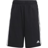 adidas Essentials Knit Shorts Kinder 095A - black/white 176 von adidas Sportswear