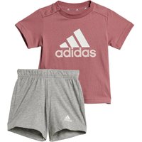 adidas Essentials Organic Baby-Set (T-Shirt + Shorts) AFAK - precri/white 80 von adidas Sportswear