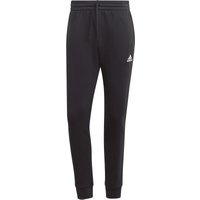 adidas Essentials Tapered Cuffed Jogginghose Herren IB4023 - black M von adidas Sportswear