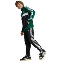 adidas Essentials Tiberio Trainingsanzug Kinder 024A - cgreen/white/black/wh 164 von adidas Sportswear