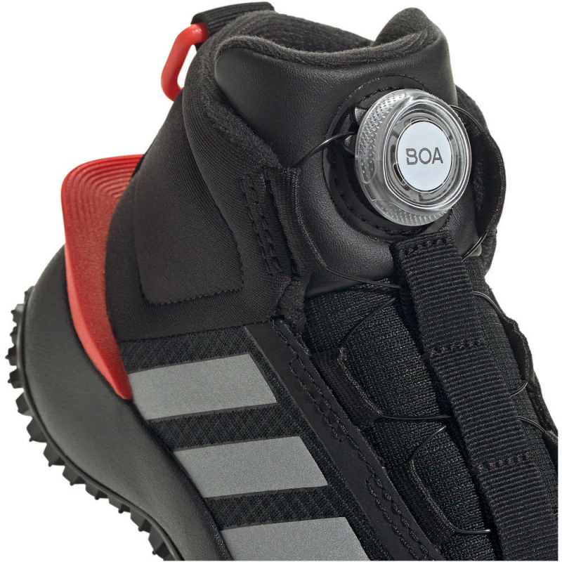 adidas Fortatrail Sneaker Kinder A0QM - cblack/silvmt/brired 38 2/3 von adidas Sportswear