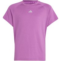 adidas Freizeitshirt Mädchen IX1690 - purple burst/ice lavender/reflective silver 140 von adidas Sportswear