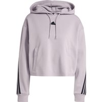 adidas Future Icons 3-Streifen Hoodie Damen AF4M - prlofi/black S von adidas Sportswear