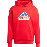 adidas Future Icons BOS Hoodie Herren IS8338 - better scarlet M von adidas Sportswear