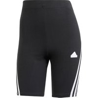 adidas Future Icons Drei-Streifen kurze Leggings Damen IP1569 - black XS von adidas Sportswear