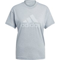 adidas Future Icons Winners 3.0 T-Shirt Damen IC0501 - medium grey heather/white S von adidas Sportswear