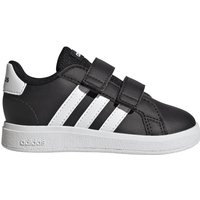 adidas Grand Court Hook and Loop Sneaker Kinder GW6523 - core black/cloud white/core black 21 adidas Grand Court Hook and Loop Sneaker Kinder GW6523 - core black/cloud white/core black 21 von adidas Sportswear