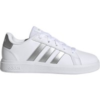 adidas Grand Court Lace-Up Sneaker Kinder 01F7 - ftwwht/msilve/msilve 31 von adidas Sportswear