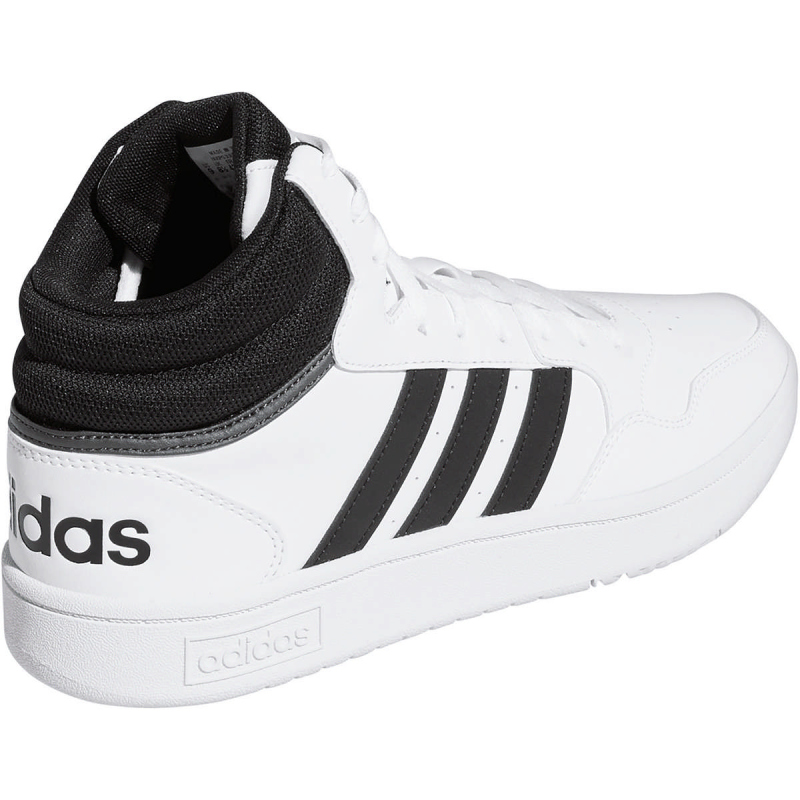 adidas Hoops 3.0 Mid Classic Vintage Sneaker GW3019 - core black/core black/cloud white 42 von adidas Sportswear