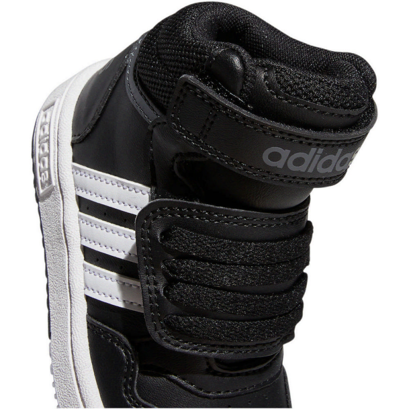 adidas Hoops Mid-Top Baby-Sneaker GW0408 - core black/cloud white/grey six 21 von adidas Sportswear