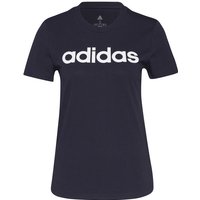 adidas LOUNGEWEAR Essentials Slim Logo T-Shirt Damen AA35 - legink/white XL von adidas Sportswear