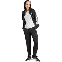 adidas Linear Trainingsanzug Damen HZ2258 - black/white XL von adidas Sportswear