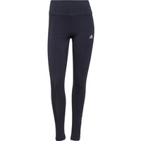 adidas Loungewear Essentials High-Waist Logo Leggings Damen H07781 - legend ink/white M von adidas Sportswear