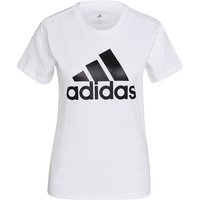 adidas Loungewear Essentials Logo T-Shirt Damen 001A - white/black XS von adidas Sportswear
